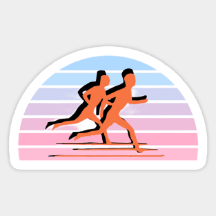 Fun Run Marathon Sticker